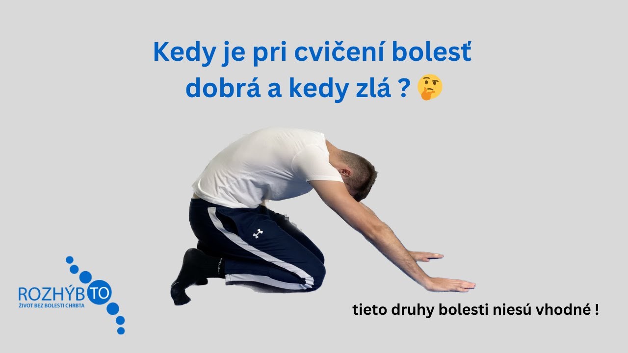 Cvičíte správne cviky proti bolesti chrbta ? 🤔