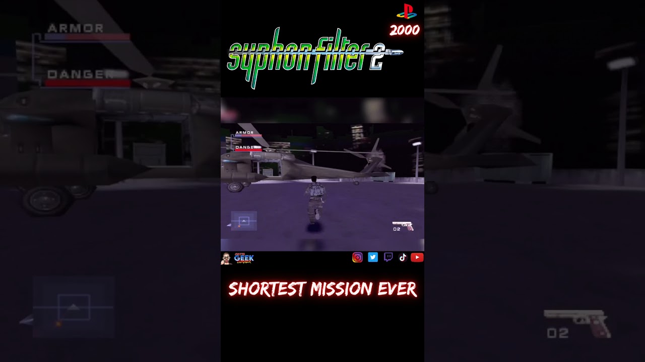 Этот босс был никем - Syphon Filter 2 #шорты #ретроигры #playstation