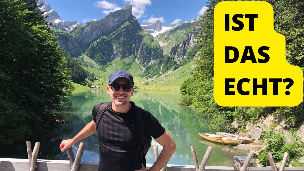 SEEALPSEE - SCH&Ouml;NSTER ORT DER SCHWEIZ - WASSERAU