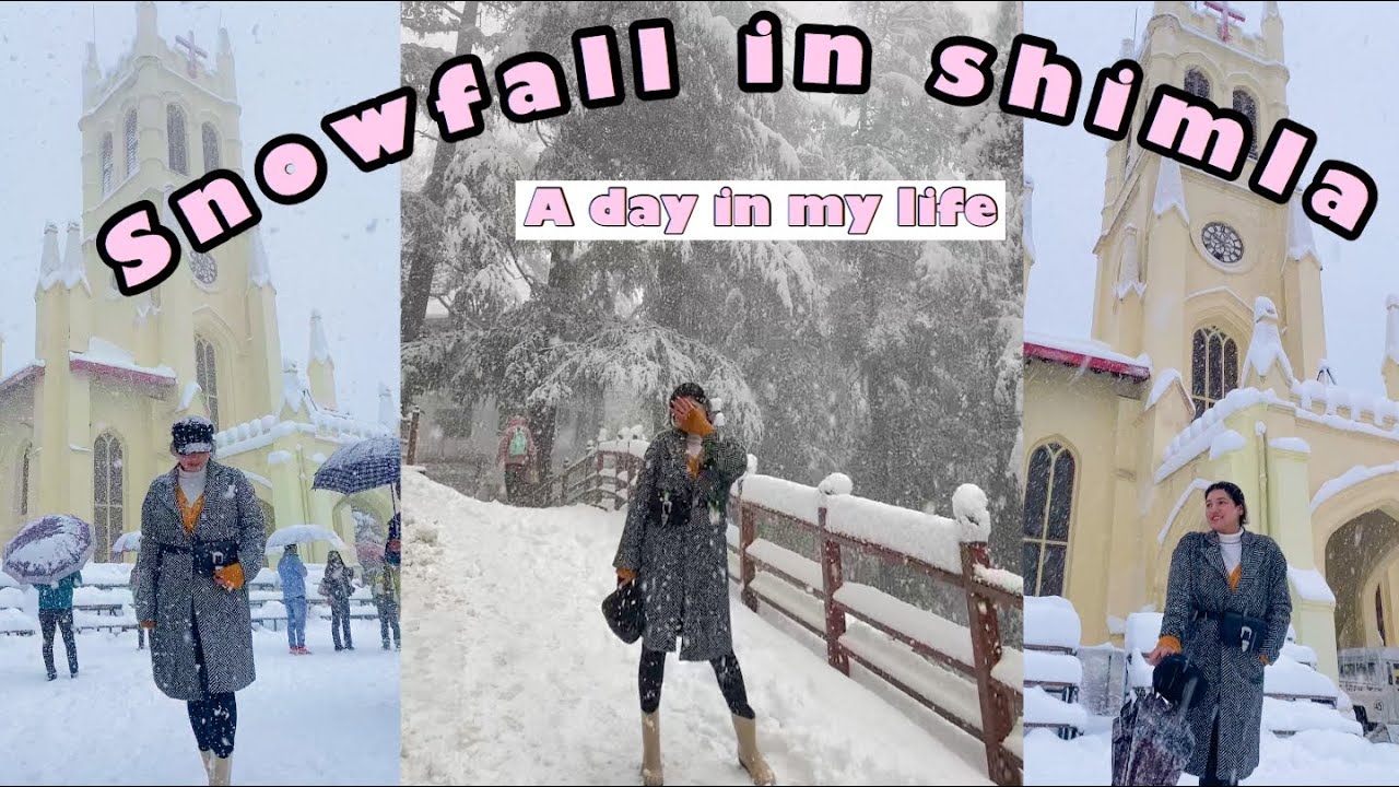 SNOWFALL IN SHIMLA 2021 | A day in my life | Vishakha Thakur