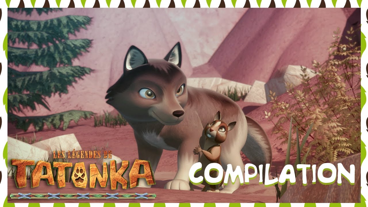 Tatonka en Français 🐺 Nouvelle Compilation 1H 🤩 Dessin animé de loups