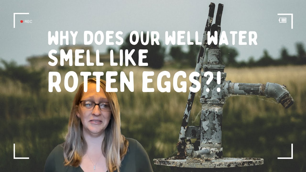 Well Water Smells like ROTTEN EGGS 🤢 | Aluminum Anode Rod