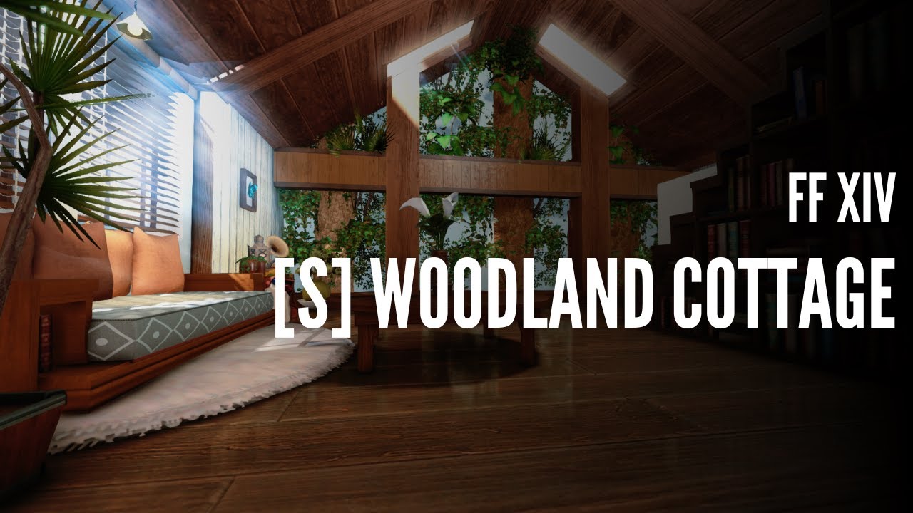 FFXIV Housing Tour: Woodland Cottage | Final Fantasy 14 Small House Build Walkthrough