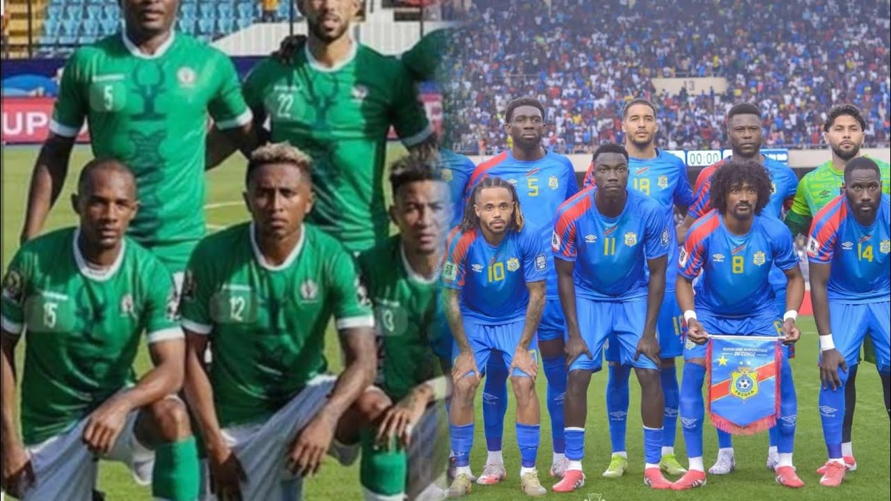RDC 3-1 MADAGASCAR RESUME DU MATCH AMBIANCE AVANT ET APRES KAPUADI,BANZA,WISSA,MBEMBA FELICITENT LES