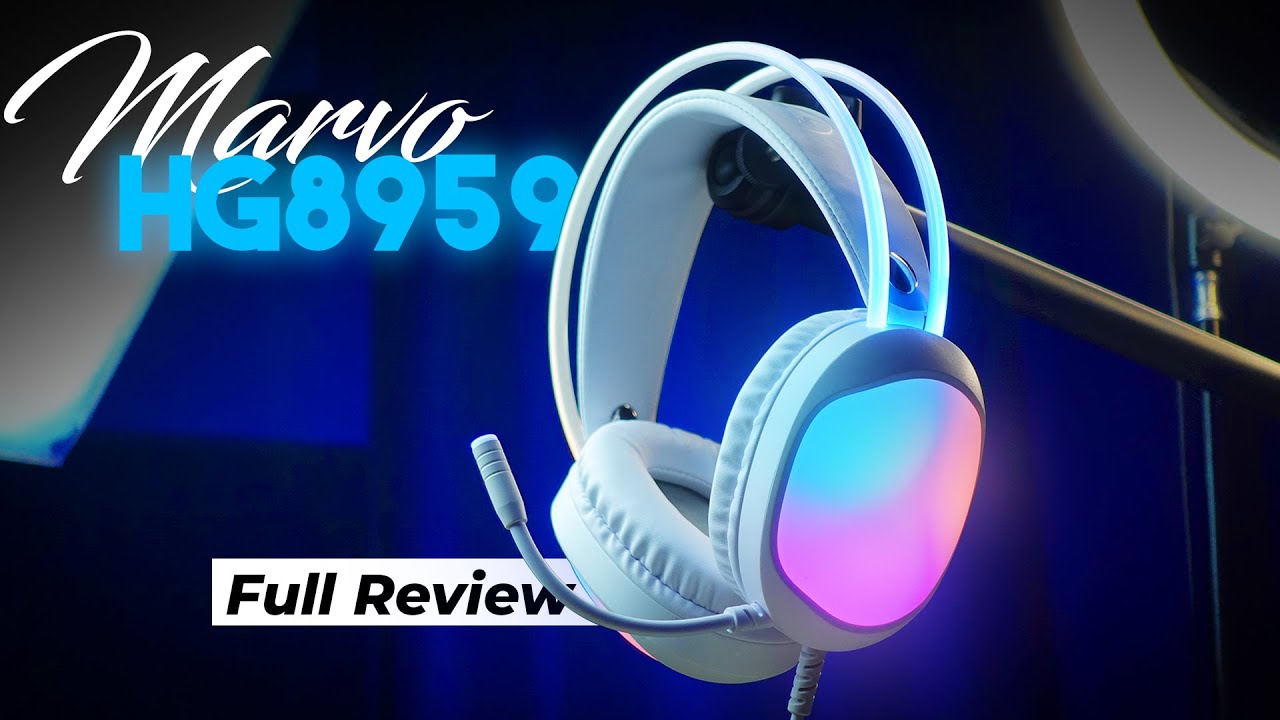 Extreme Budget RGB Gaming Headset! 🔥 - Marvo HG8959 Review in Bangla