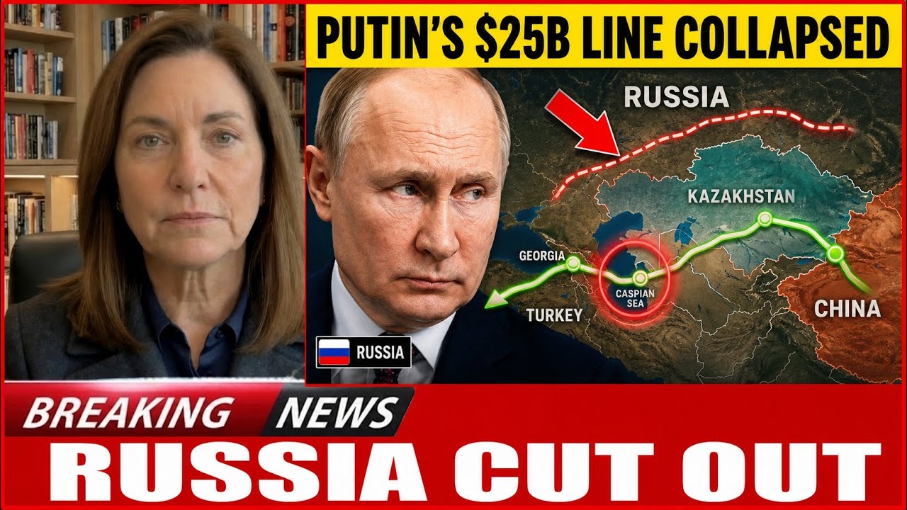 Russia's European Land Bridge is GONE... Putin's $25 Billion Line COLLAPSED