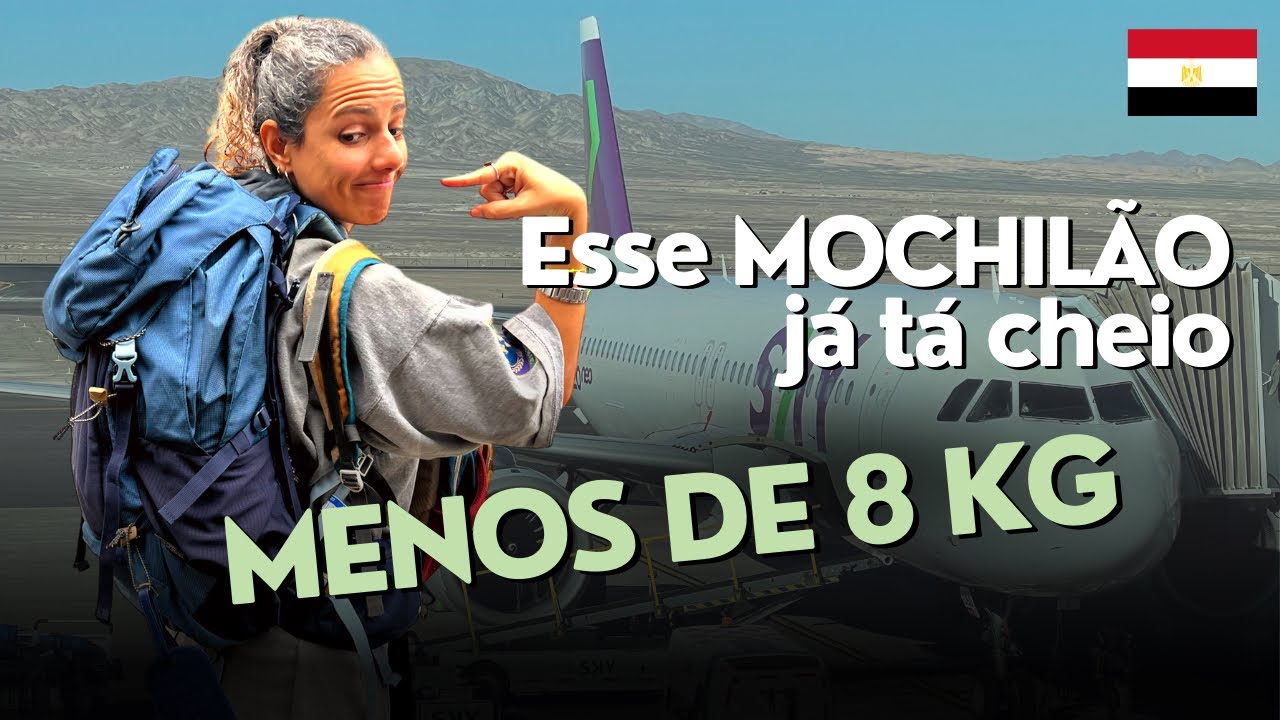 O que levar: MOCHILÃO EGITO, ISRAEL E JORDÂNIA