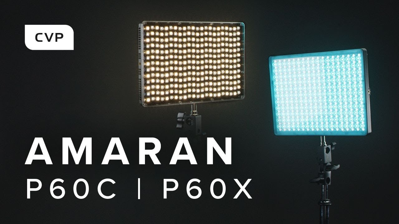 Amaran P60c / P60x - Affordable LED Panels!