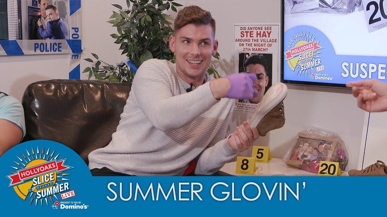 Hollyoaks Slice of Summer: Summer Glovin' With Kieron Richardson