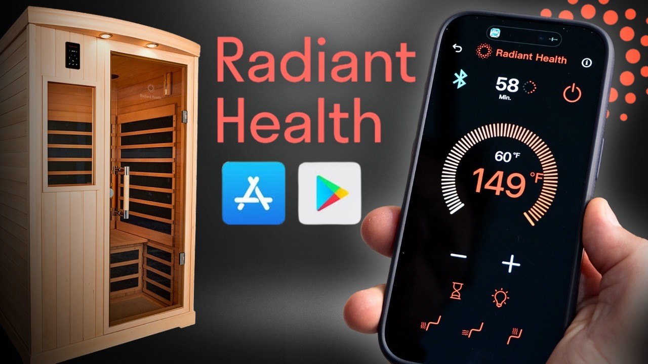 Как подключить сауну Radiant Health к приложению для смартфона