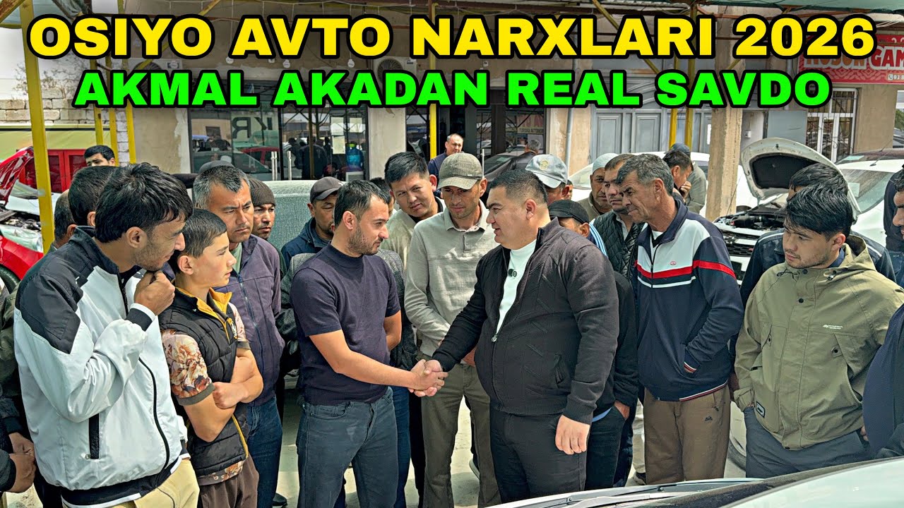 16 APREL OSIYO AVTO NARXLARI 2026. AKMAL AKADAN REAL SAVDO&hellip; KESKIN SAVDOLASHUV BO&rsquo;LDI