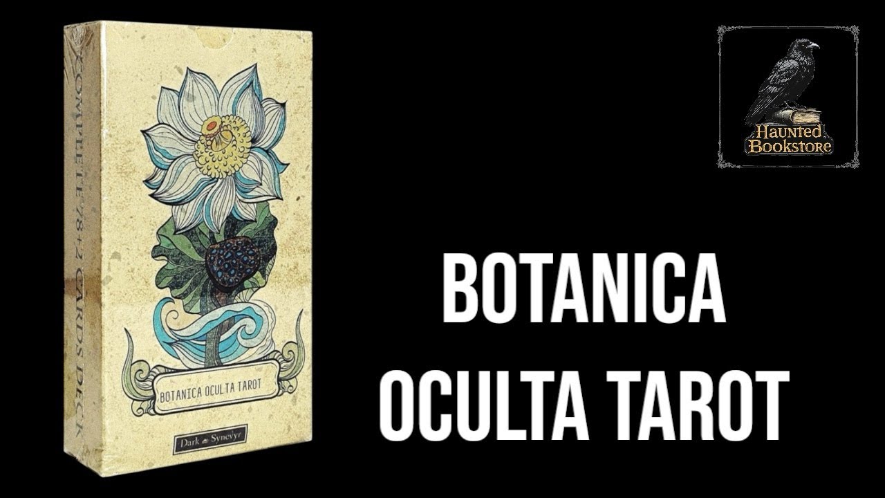 Botanica Oculta Tarot from Dark Synevyr | Silent Tarot Deck Showcase 