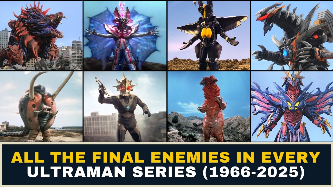 All The FIinal  Enemies In Every Ultraman Series (1966-2025) #ultraman #ultramantiga #ultramanzero