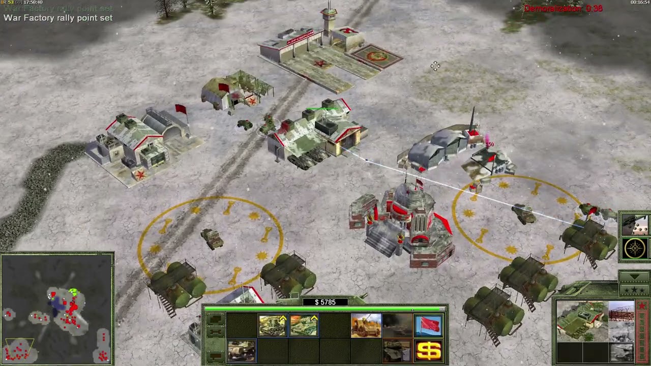 USSR Versus Germany 2- C&C Generals: Zero Hour WWII Mods