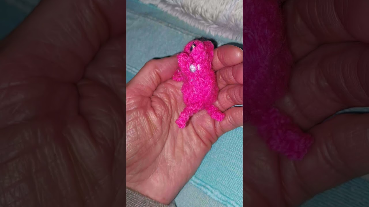 mes 1er création en crochet sans aucun modèle