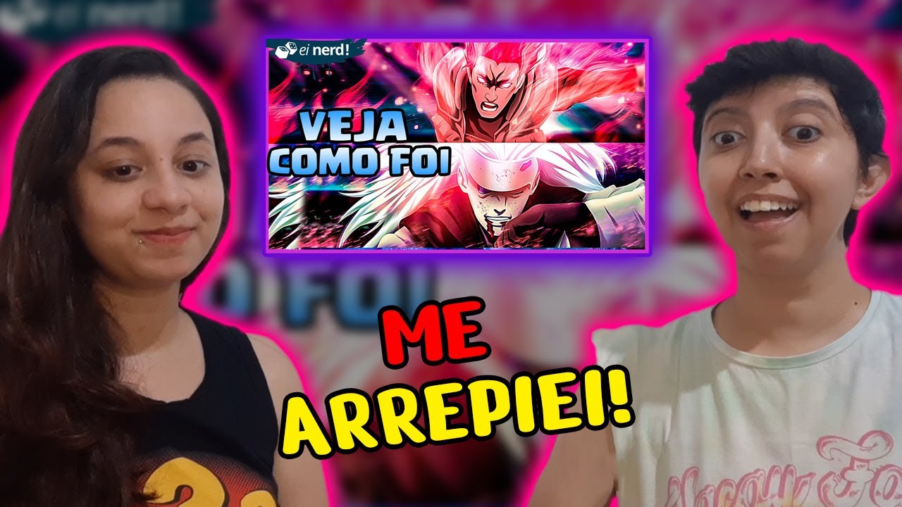 REACT MADARA JUUBI VS MAITO GUY: VEJA COMO FOI | EI NERD