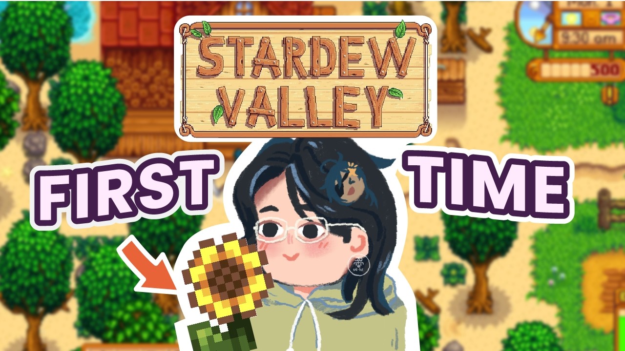 I played Stardew Valley for the FIRST TIME 🌱 Day 1- 6