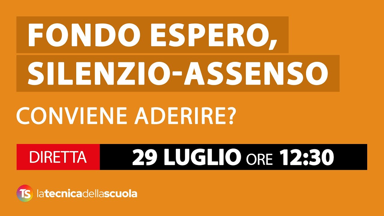 Fondo Espero, silenzio-assenso per tutti gli assunti nella scuola dal 2019: conviene aderire?