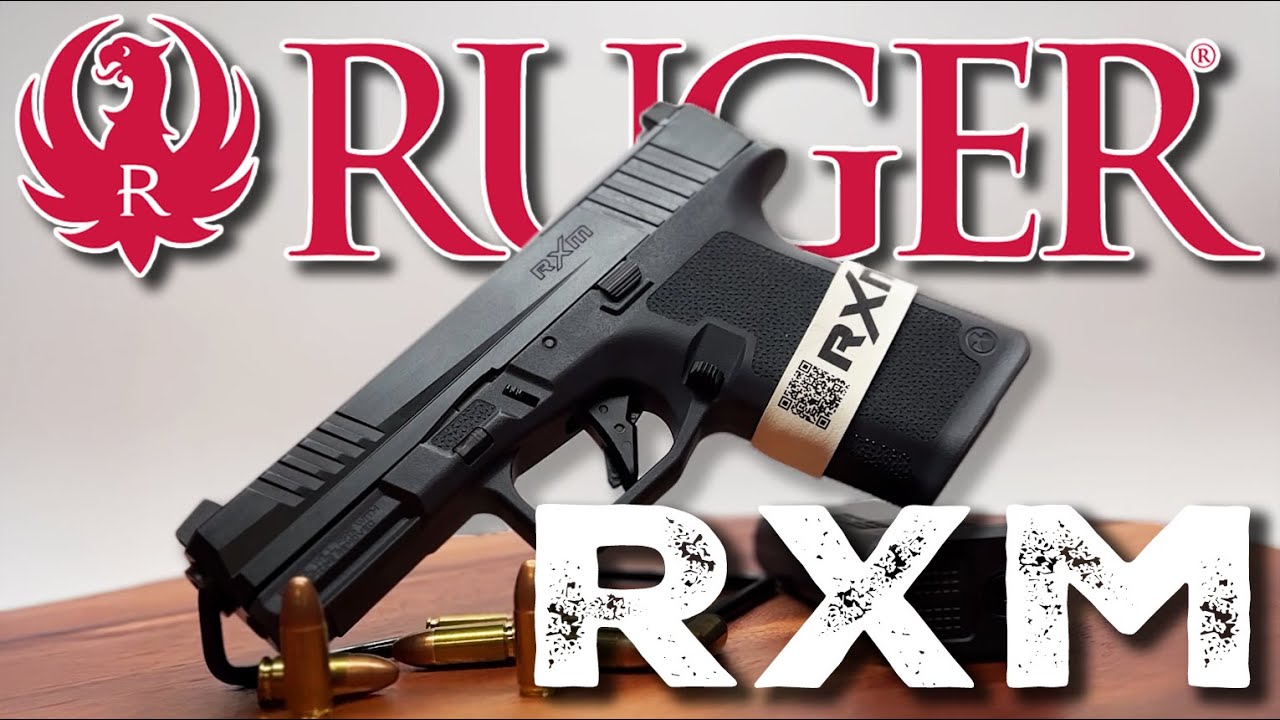New Ruger RXM 9mm Modular Pistol (First Look & Review!)