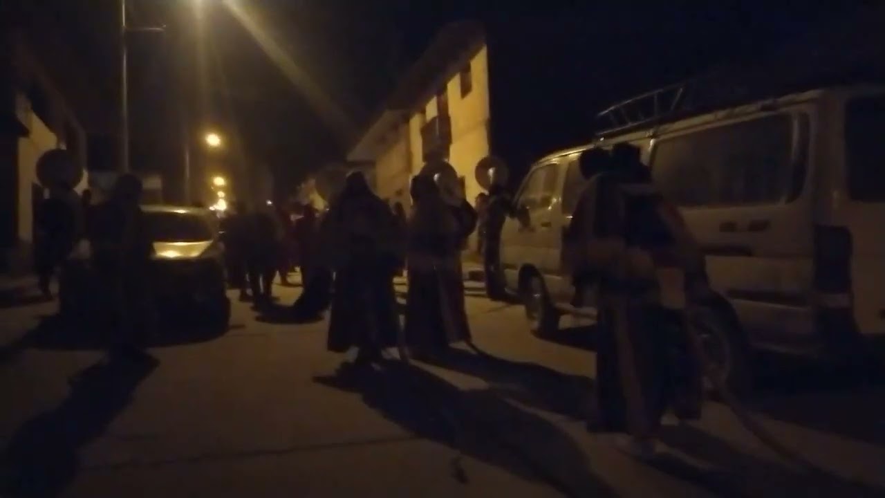 SALIDA DEL BARRIO DE YACUP DE LA PLAZA DE ARMAS DE HUAYLAS 2022