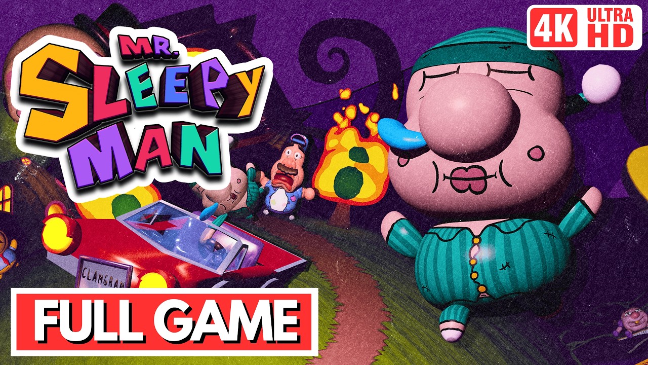 MR SLEEPY MAN Gameplay Walkthrough FULL GAME - No Commentary