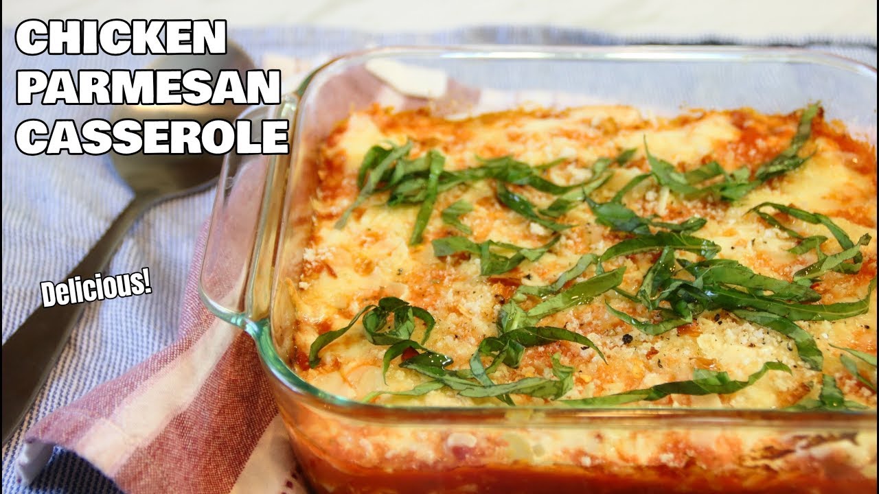 Cheese Chicken Parmesan Casserole