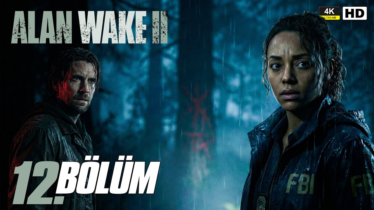 Alan Wake 2 Bölüm 12 – Bu Yaşananlar Tesadüf Değil | Türkçe [4K 60FPS]