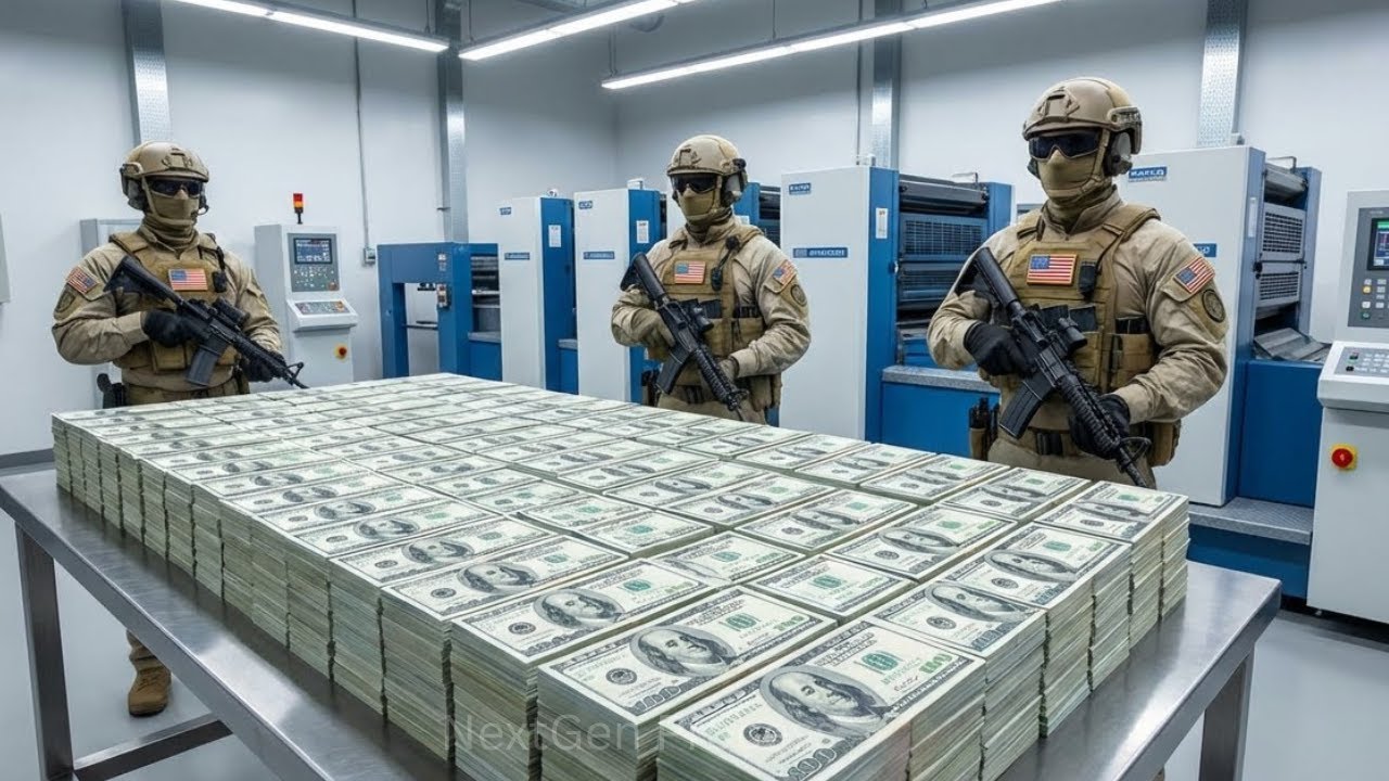 How Money is Printed - Inside U.S. Dollar Factory