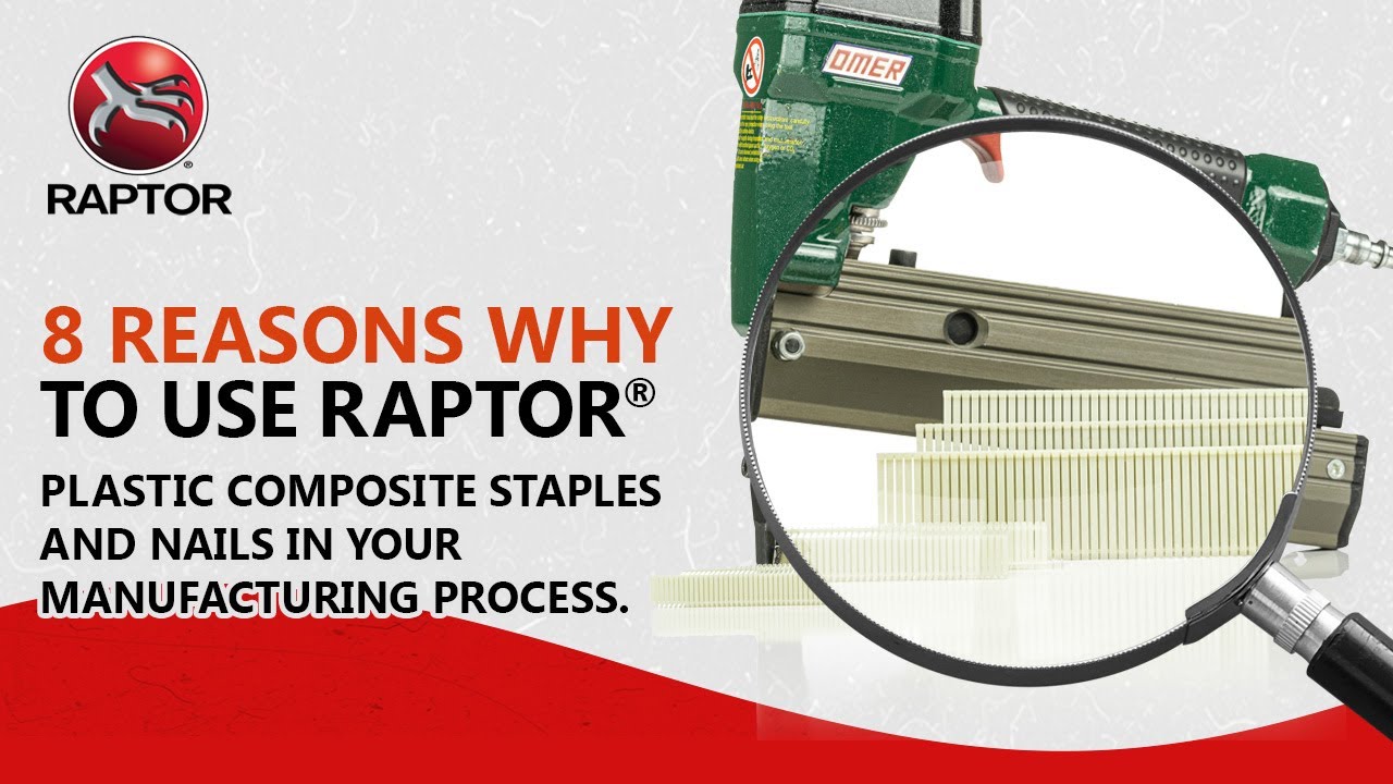 8 Reasons why use RAPTOR plastic composite staples and nails: what problems metal fasteners cause?