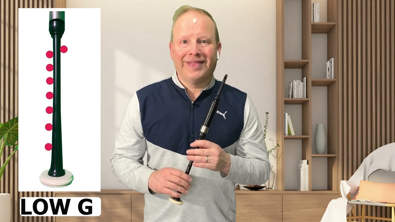 Introduction to Bagpipes  - Learn the Scale on the Practice Chanter