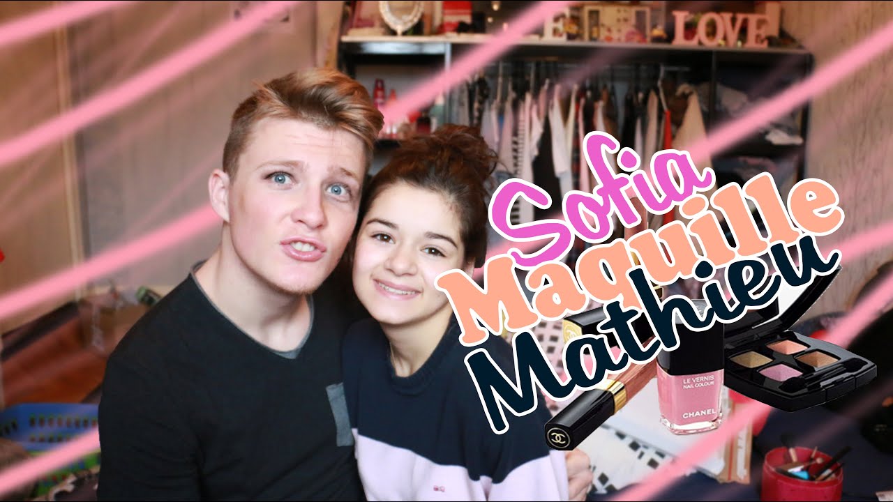 Sofia maquille Mathieu | OH MY GOD! ♡