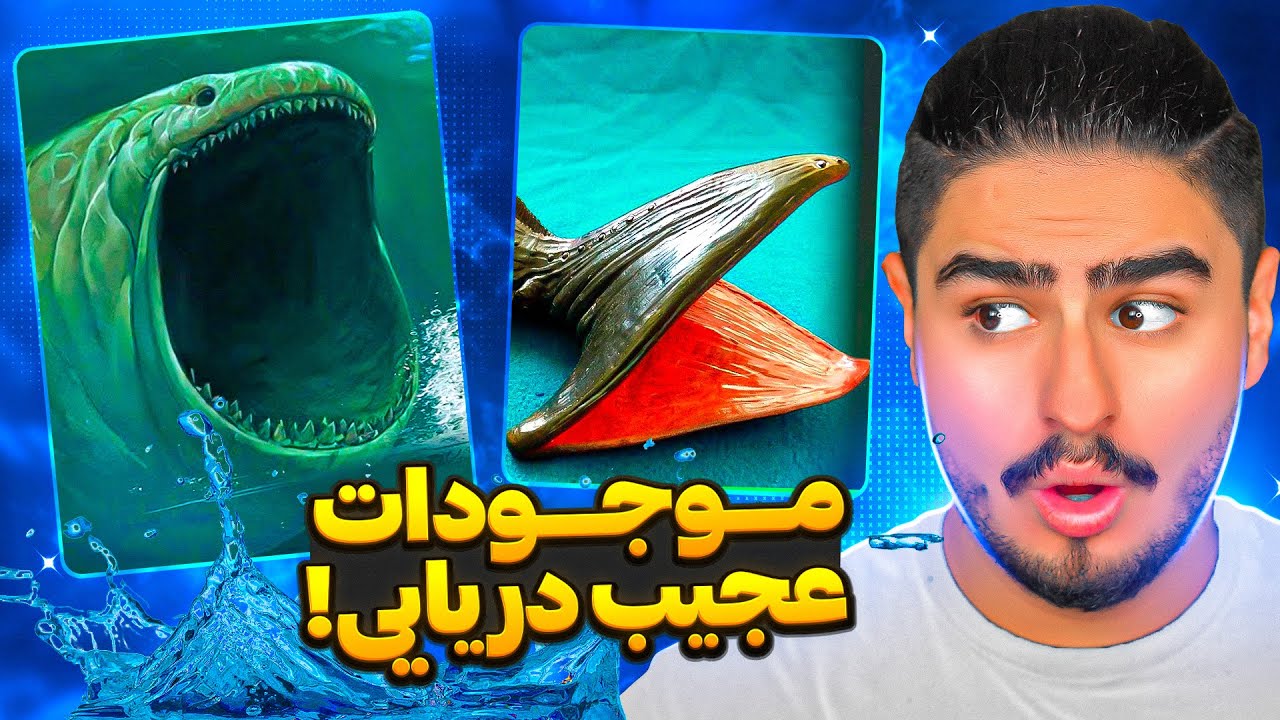 بعد دیدن این ویدیو دیگه دریا نمیرم😱موجودات زیر دریا