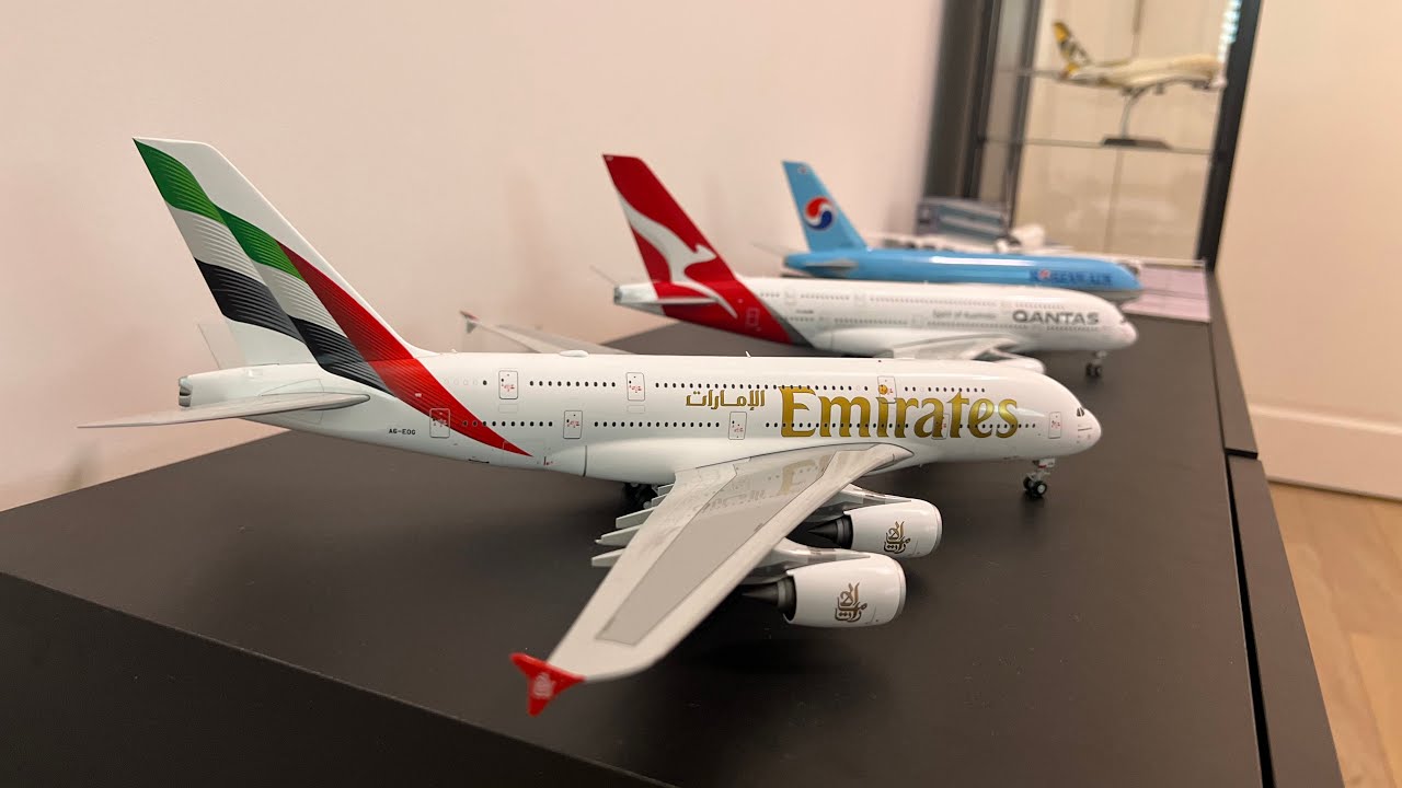 Emirates A380, 1:200 Diecast model | Unboxing | Gemini Jets 1:200