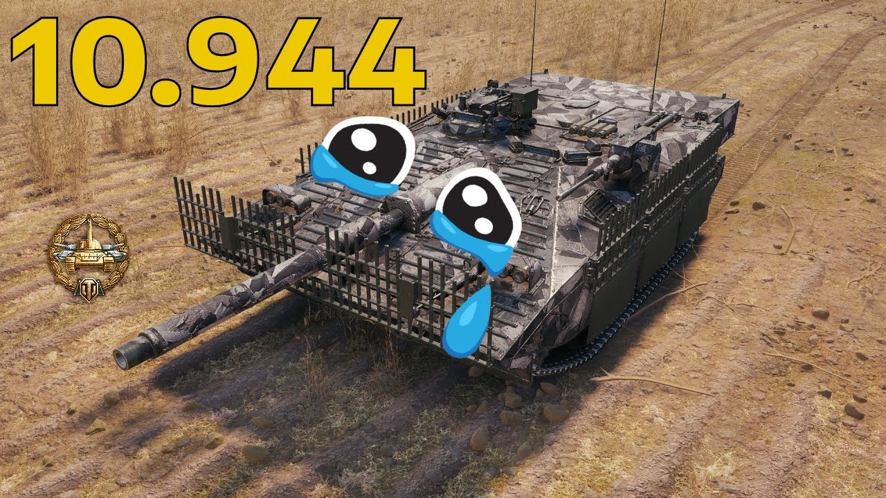Strv 107-12 • 10.944 Damage - When the holidays are over... • WoT Gameplay