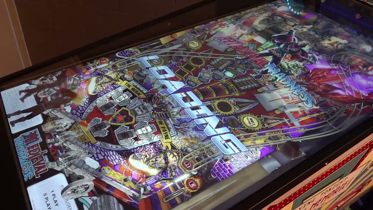 4k Virtual Pinball Machine Gameplay Demo / Custom Arcades
