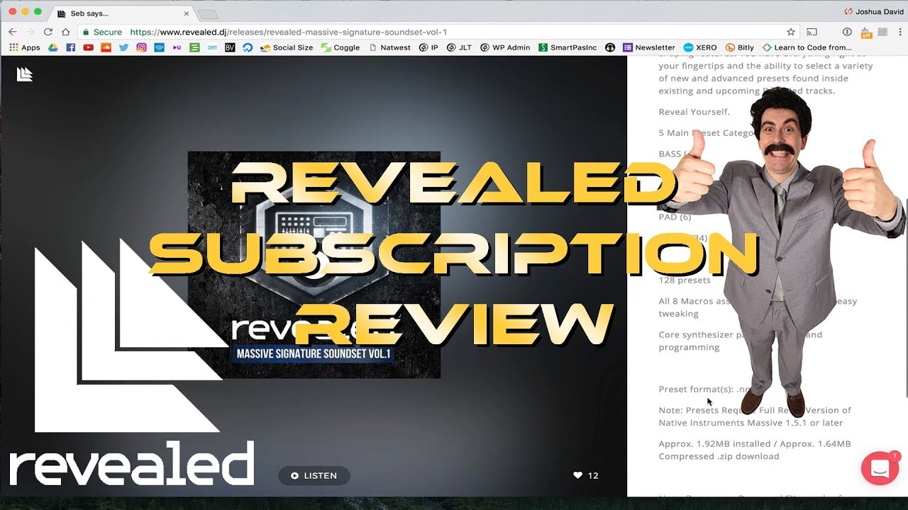 Revealed DJ Pro Subscription Review - Free Music, Free Sample Packs and Feedback
