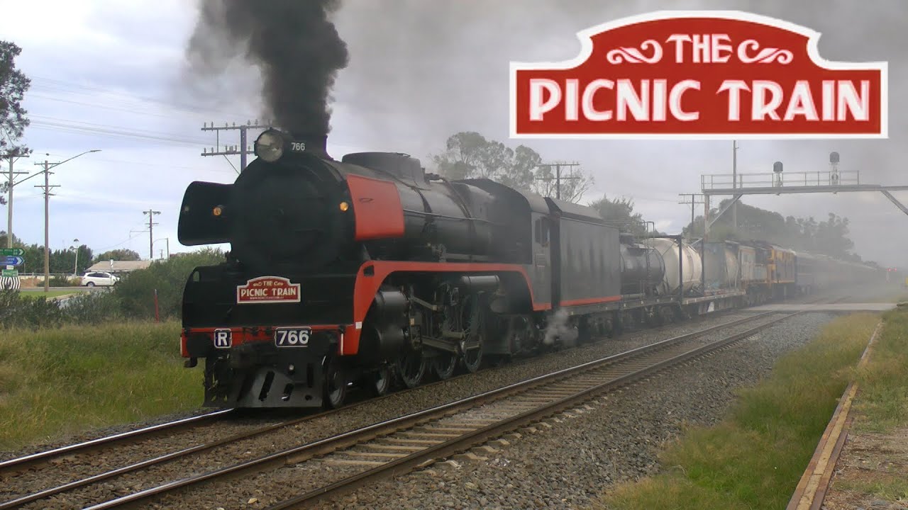 R766 - The Picnic Train South Tour - Pt 1  -  Transfer Runs - Albury Shuttle Rides