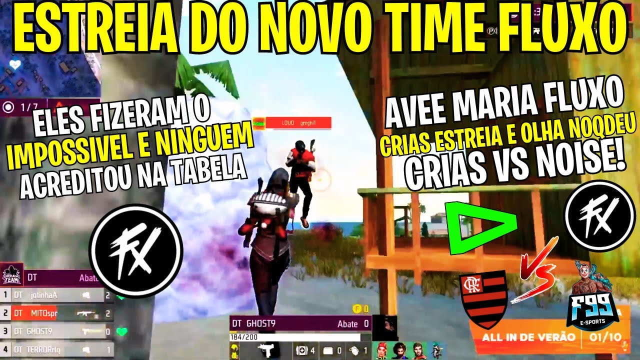 EPICOOOO! NOVO TIME FLUXO EMULADOR ESTREIA CONTRA LOUD! FLAMENGO E TEAM FISH NO ALL IN DE VERÃO!