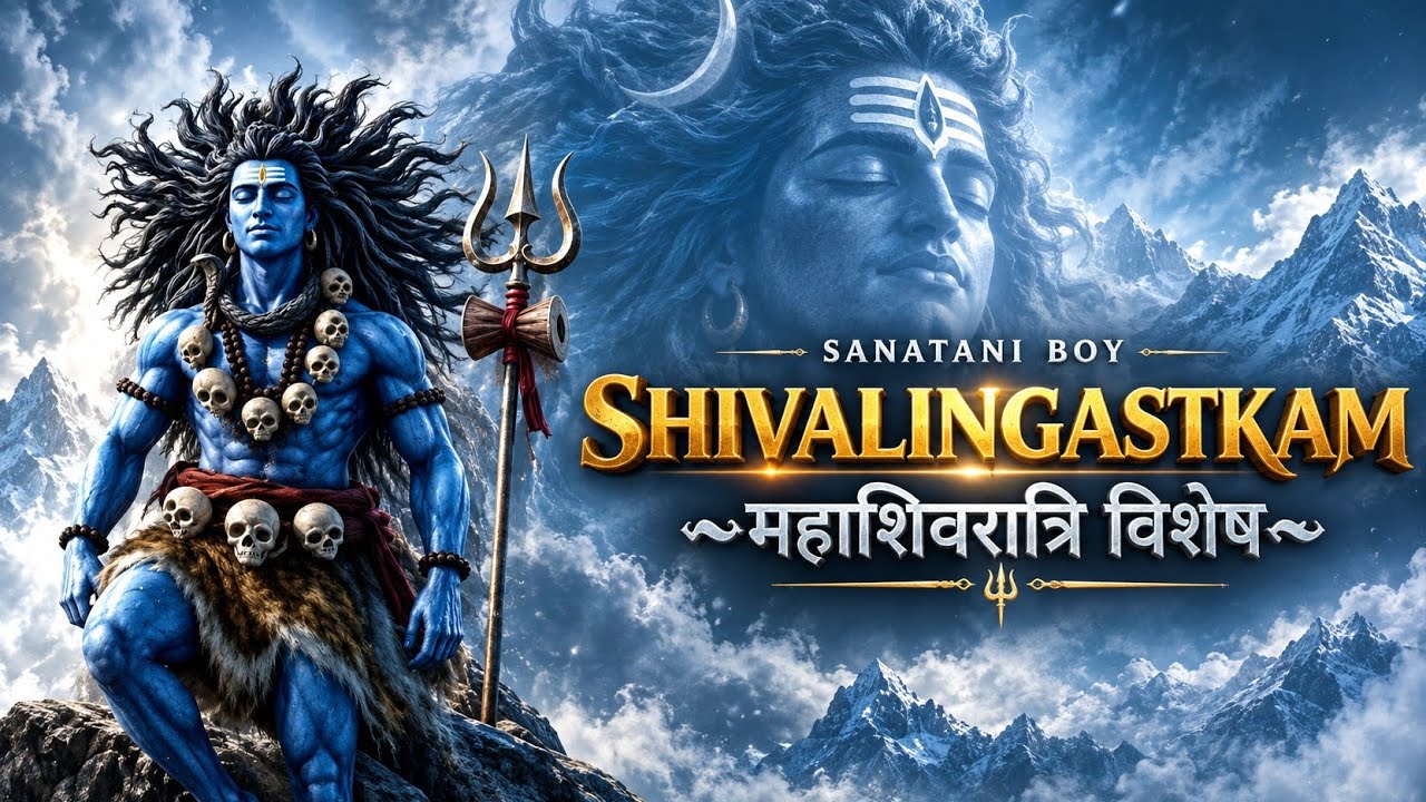 Brahma Murari Surarchita Lingam Mantra - लिंगाष्टकम 🔱 | Ancient Shiva Mantra Chanting