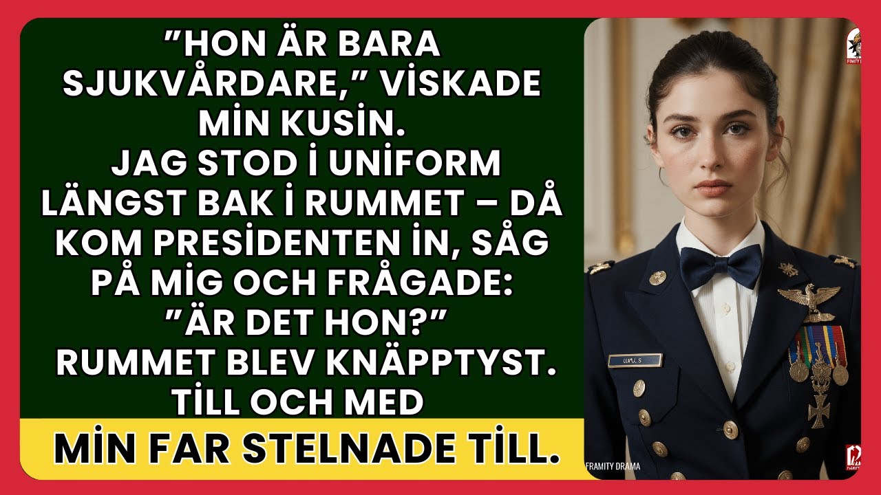 „De sa att jag bara var en sjukvårdare — tills presidenten bad om mig vid namn.”