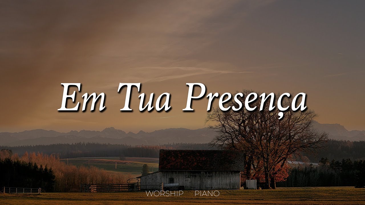 Fundo Musical | Instrumental Worship Piano | Em Tua Presença