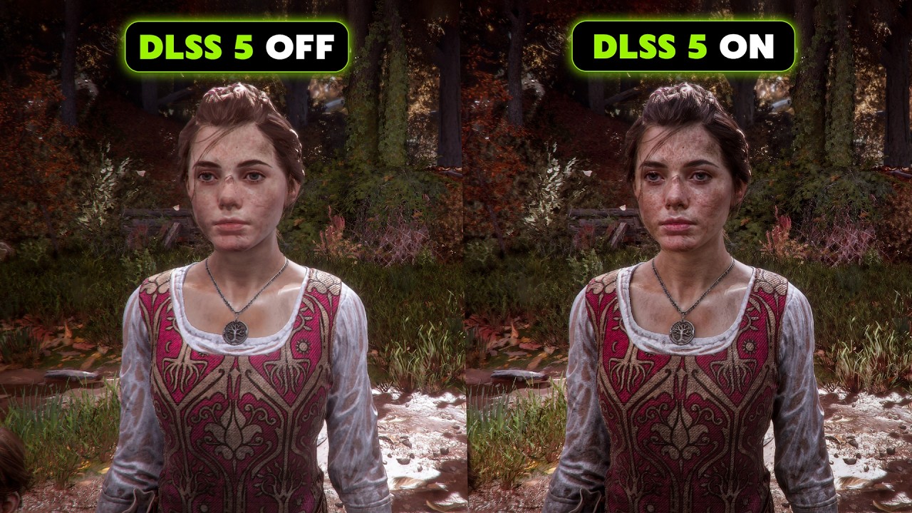 DLSS 5 on RTX 4060 - A Plague Tale: Innocence - This Looks Amazing!