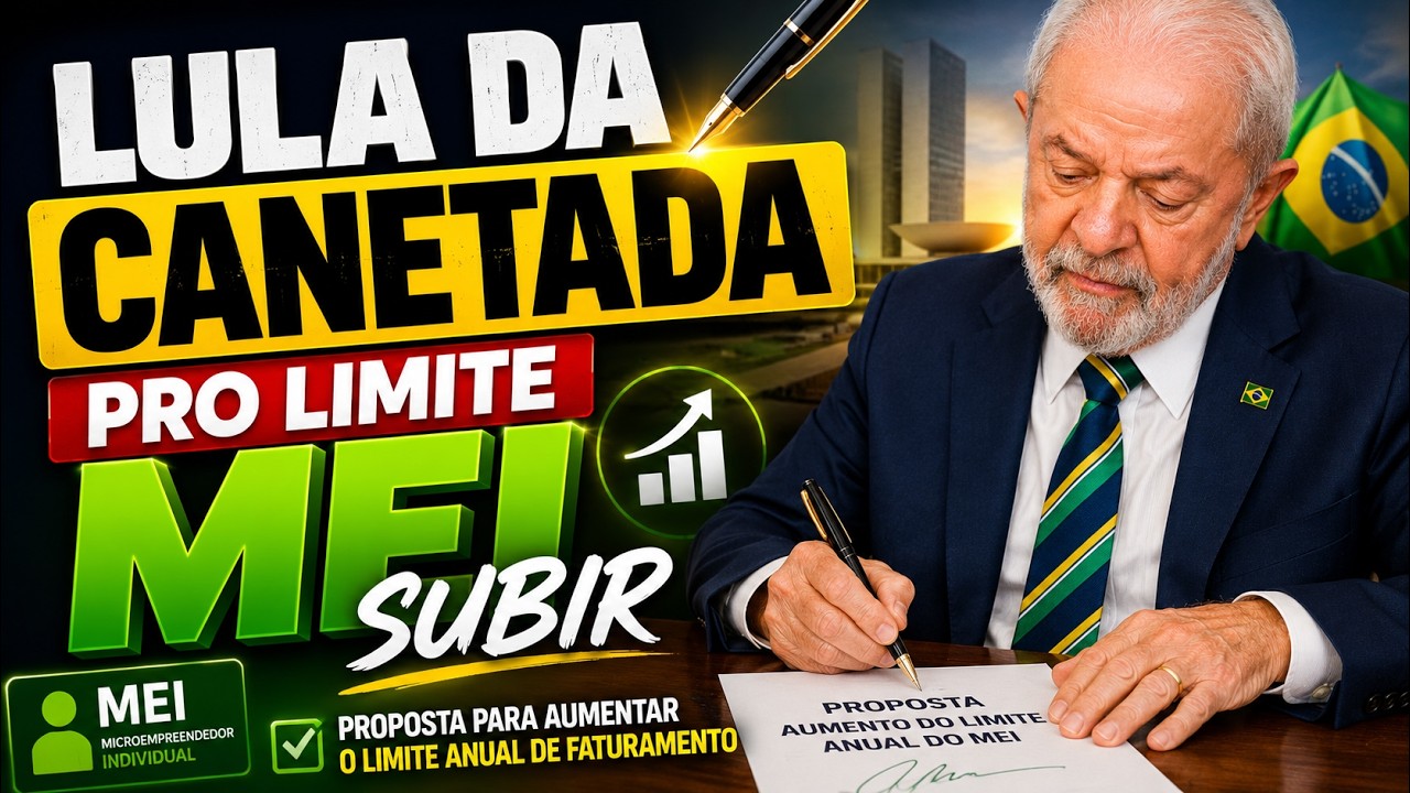 N&atilde;o Saia do MEI Ainda! Agora o Limite de Faturamento MEI Vai Subir com a Proposta do Lula!