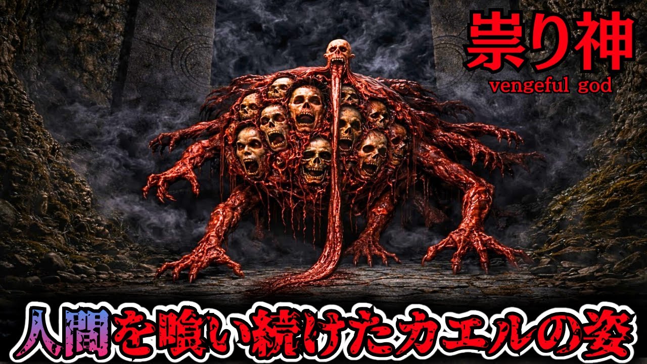 人間を喰い過ぎて「原型を留めていない」醜いカエルを題材にした新作ゲーム【還る】