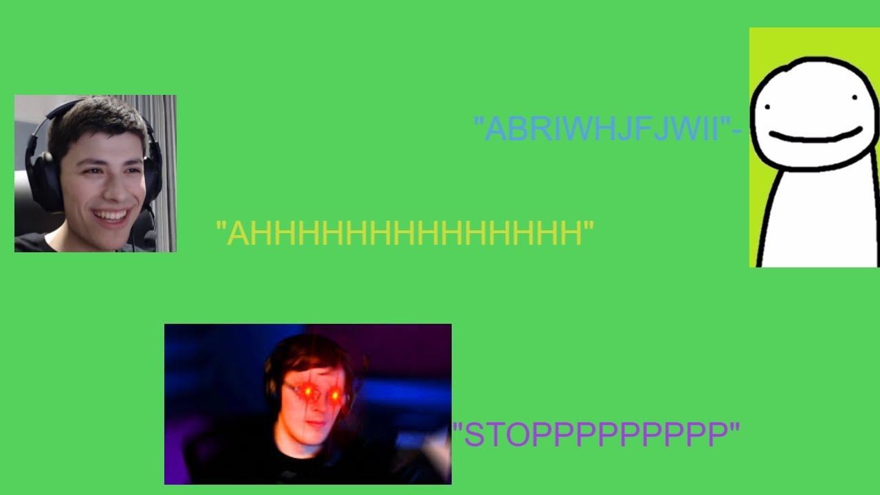 Dream and George Make Weird Noises at Badboyhalo for 8 Minutes