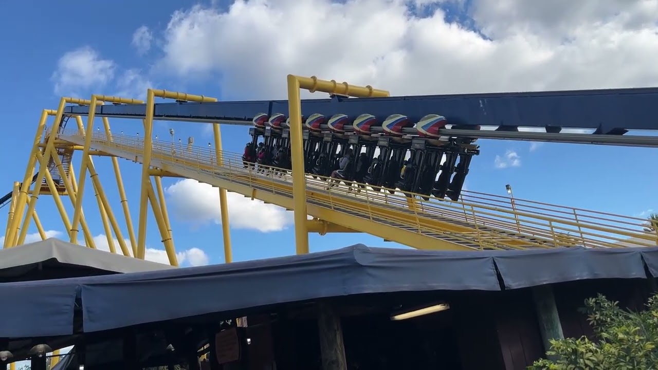 Busch Gardens Tampa Montu Off-Ride Footage (No Copyright)