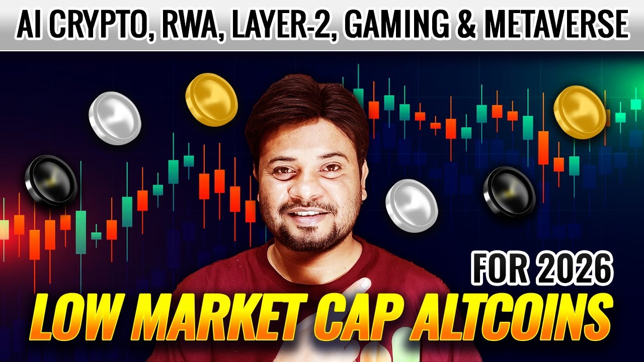 Low Market Cap Altcoins for 2026 | AI Crypto, RWA, Gaming & Layer-2 | Crypto Market Analysis Bitcoin