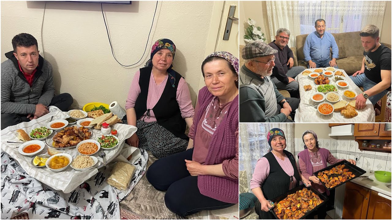 SEBAHAT ABLAMGİLDE İFTAR YEMEĞİNDEYİZ🥰 İKİNCİ GRUP VİVİLERDE ÇIKTI🐣