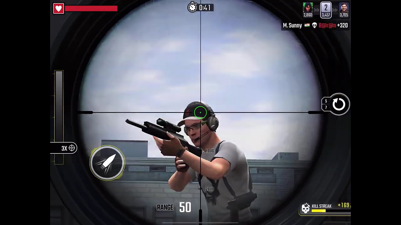 Pure Sniper - distance match 
