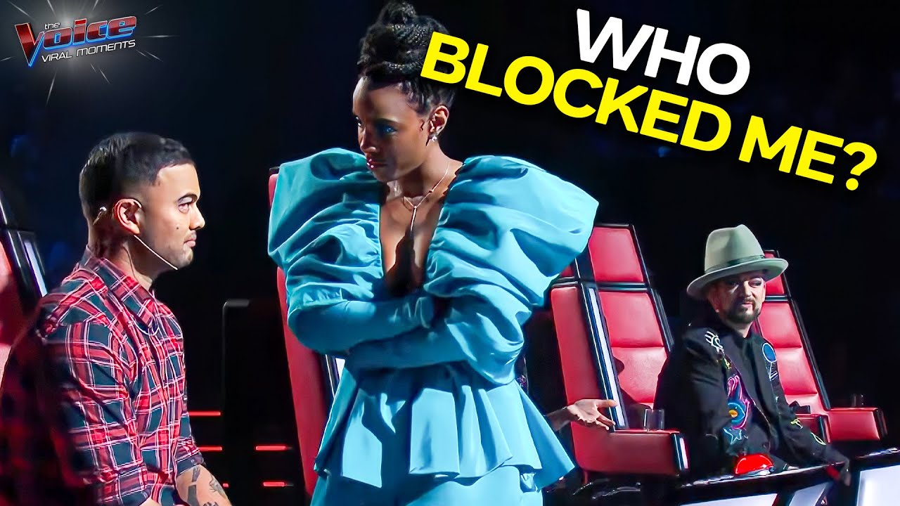 Kelly Rowland GETS SO MAD At Guy Sebastian For This 4 Chair Turn! 🚫